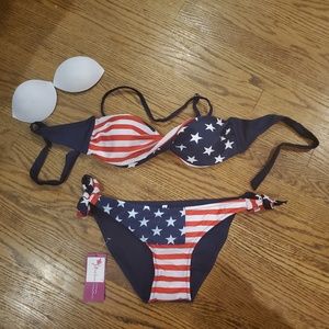 American Flag Bikini
